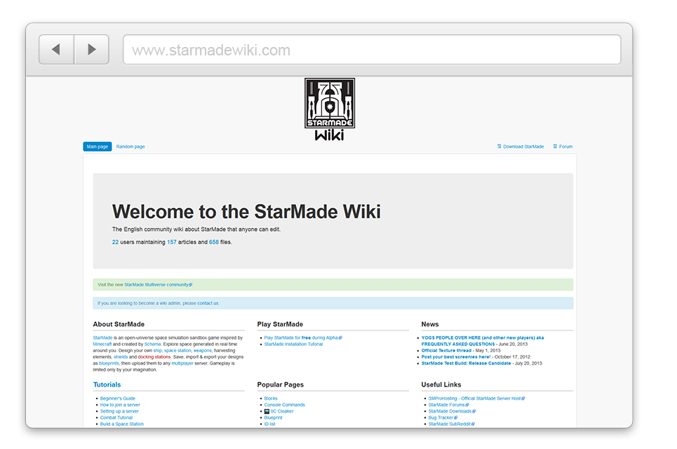 Official StarMade Wiki Screenshot